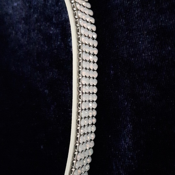 Swarovski Leather Wrap Strap Bracelet - Picture 3 of 8